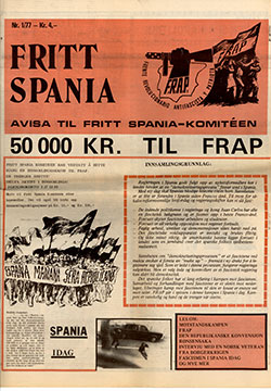 Fritt Spania nr. 1, 1977