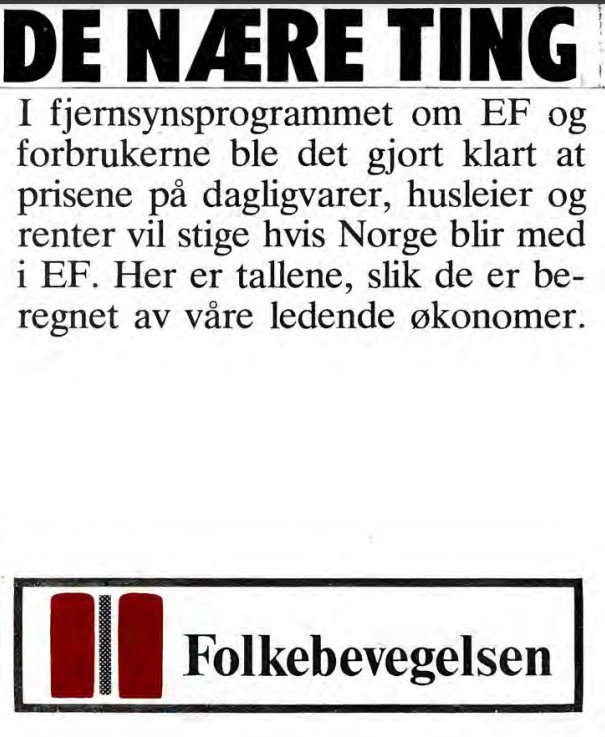 De nære ting