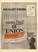 Hva valget gjelder