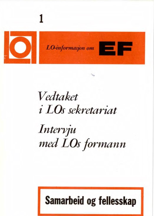 LO-informasjon nr. 1