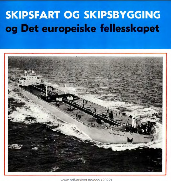 Skipsfart og skipsbygging og Det europeiske fellesskapet