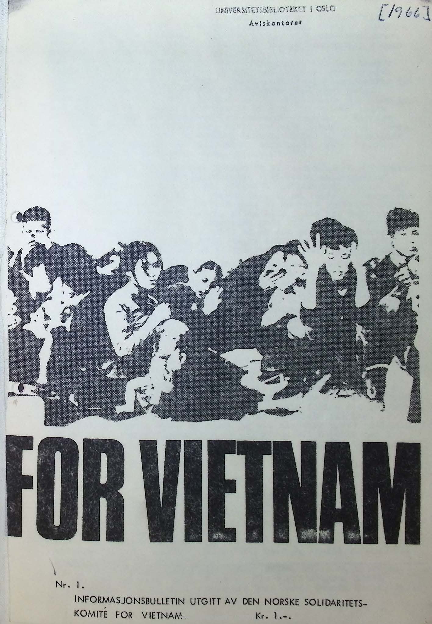For Vietnam nr. 1, 1966