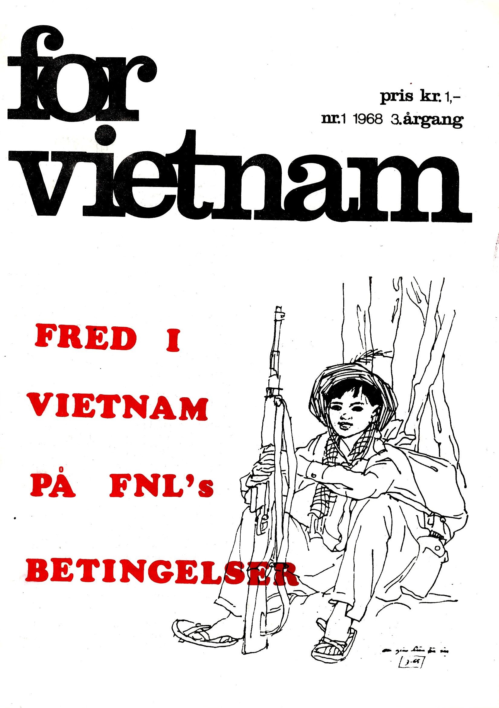 For Vietnam nr. 1, 1968