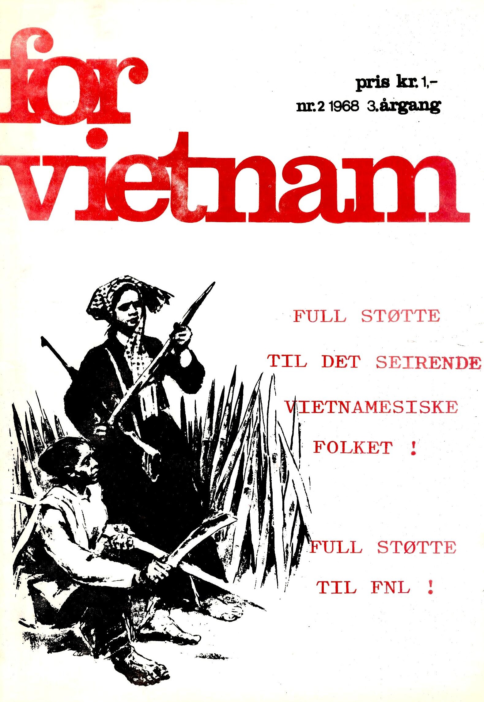 For Vietnam nr. 2, 1968