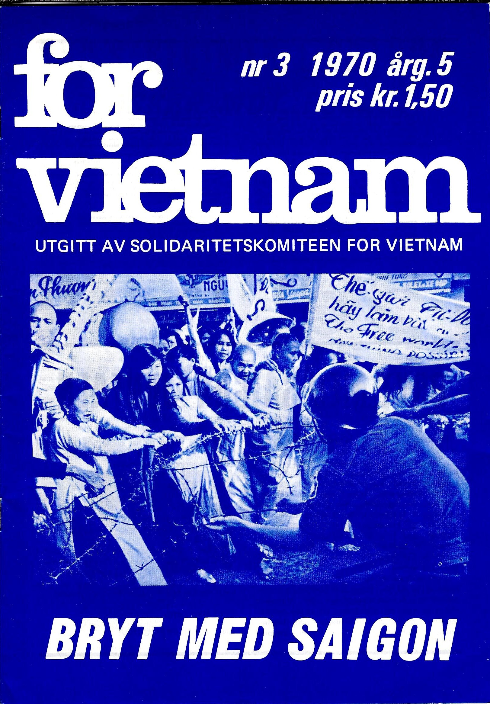 For Vietnam nr. 3, 1970