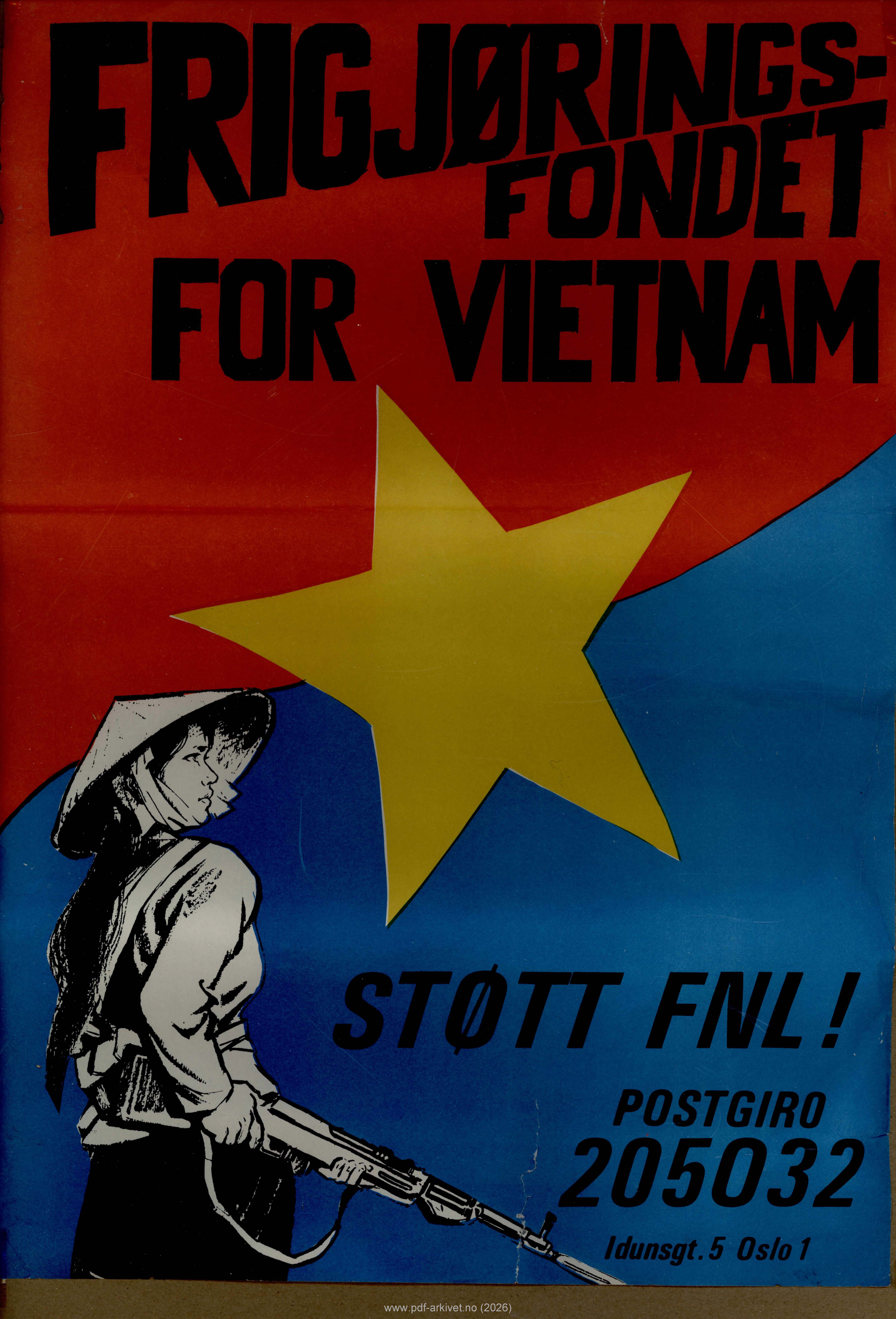 Plakat Frigjøringsfondet